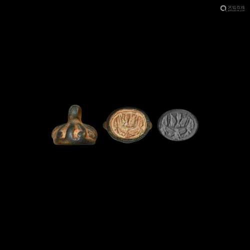 Phoenician Scarab in Bronze Pendant