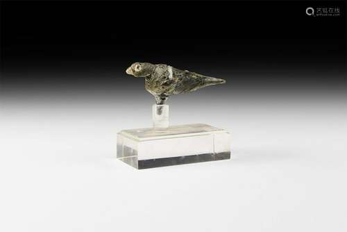 Roman Glass Bird Figurine