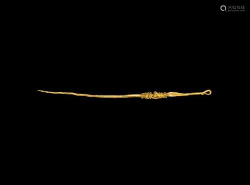 Roman Gold Hair Pin