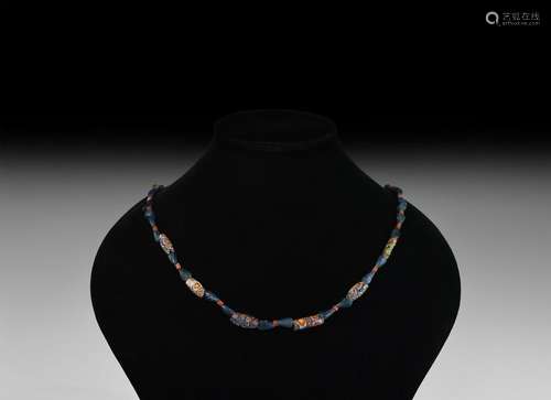 Roman and Other Bead Necklace