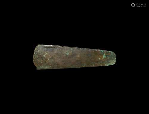 Phoenician Copper Flat Axe