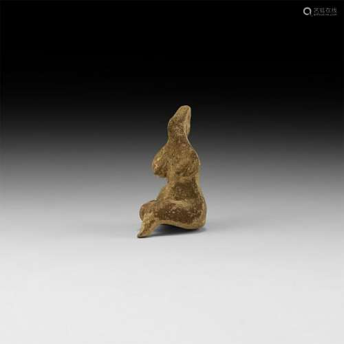 Western Asiatic Tel Halaf Terracotta Statuette