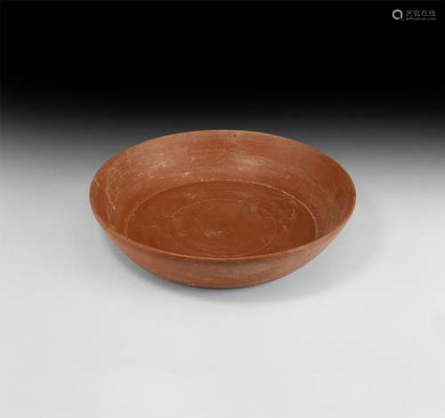 Large Roman Redware Bowl