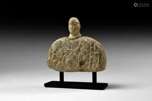 Western Asiatic Bactrian Prince Idol