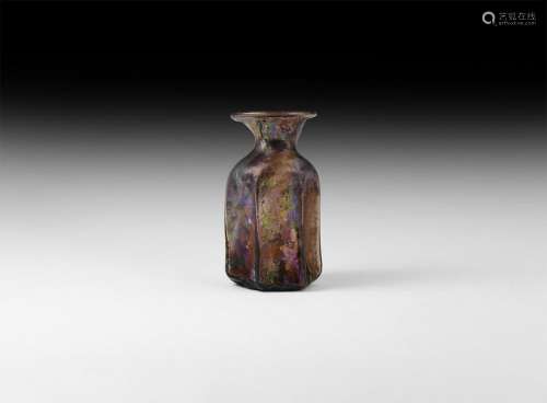 Roman Aubergine Glass Vessel