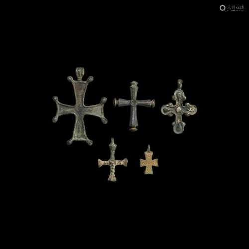 Byzantine Cross Pendant Collection