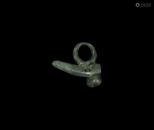 Roman Phallic Pendant