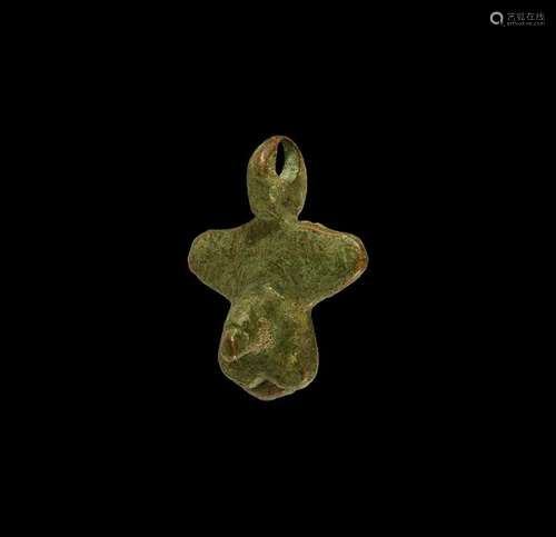 Roman Phallic Horse Harness Pendant