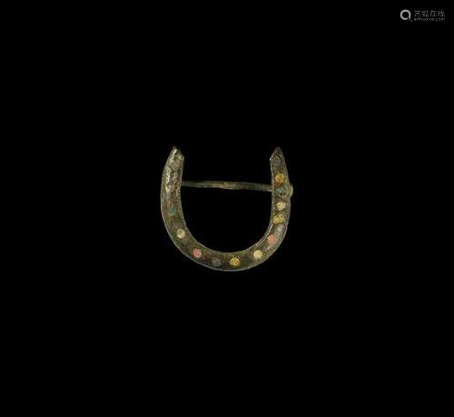 Roman Horseshoe Brooch