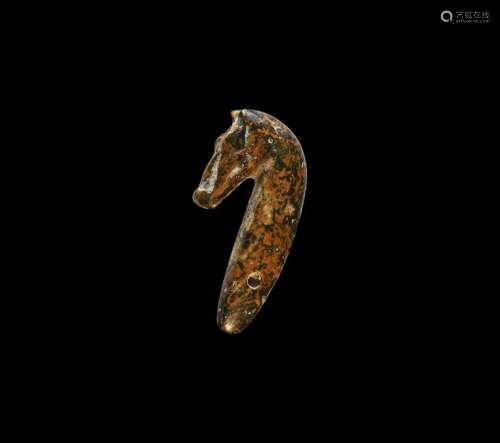 Western Asiatic Horse-Head Pendant