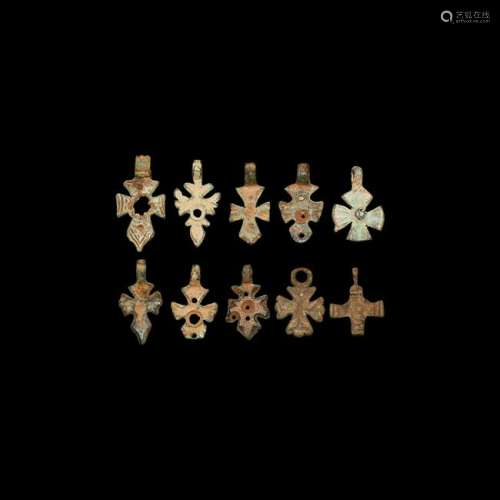 Byzantine Cross Pendant Collection