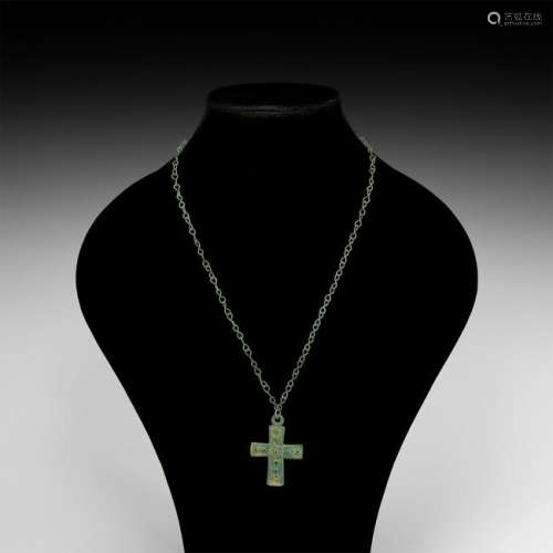 Byzantine Cross with Chain