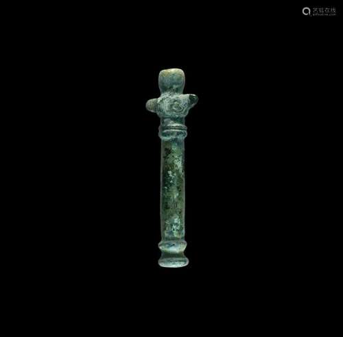 Western Asiatic Luristan Sceptre Finial