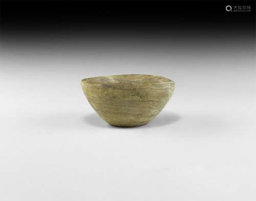Western Asiatic Bactrian Stone Vessel