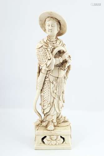 CHINESE BLANC DE CHINE FIGURE