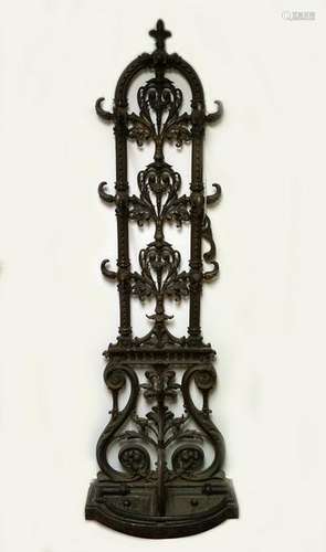 CAST IRON HALL STAND