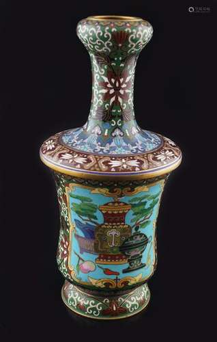 19TH-CENTURY CHINESE CLOISONNÃ VASE