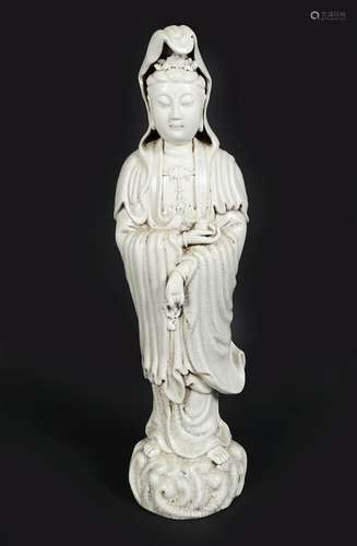 CHINESE QING BLANC DE CHINE GUANYIN