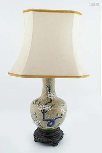 19TH-CENTURY CLOISONNÃ TABLE LAMP