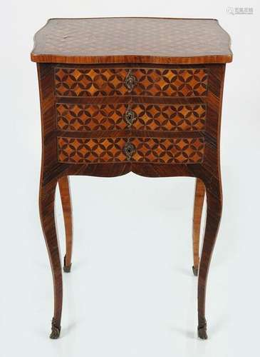 18TH-CENTURY FRENCH PARQUETRY CHEST