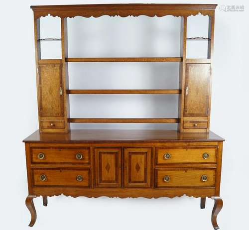 18TH-CENTURY OAK DRESSER