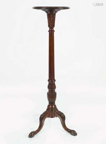 19TH-CENTURY MAHOGANY TORCHERE