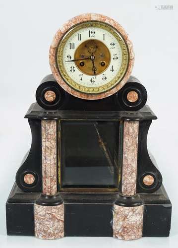 VICTORIAN MARBLE MANTLE CLOCK