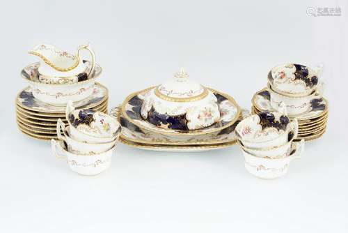 22 PIECE VICTORIAN CHINA TEA SET