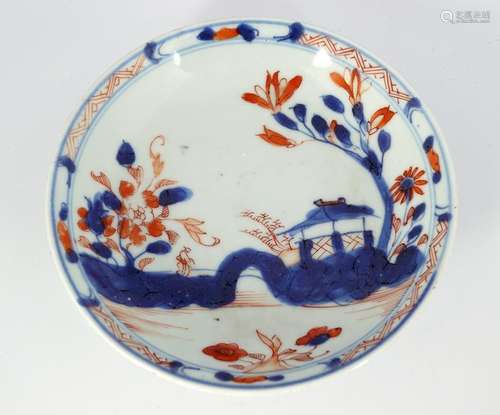 18TH-CENTURY CHINESE IMARI DISH