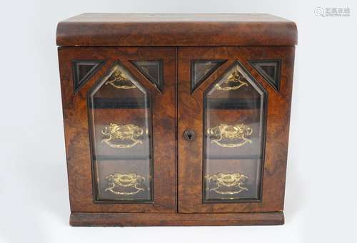 19TH-CENTURY WALNUT SPECIMEN CHEST