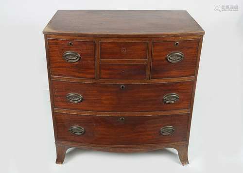 REGENCY BOW FRONT CHEST