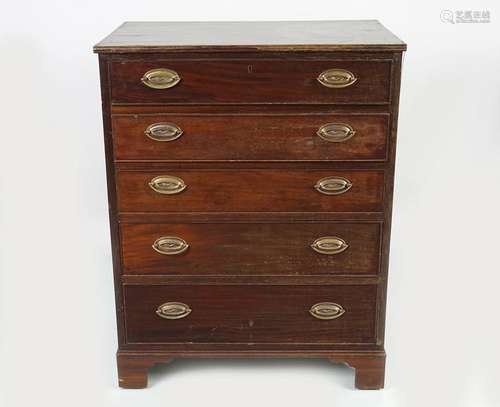 19TH-CENTURY MAHOGANY CHEST