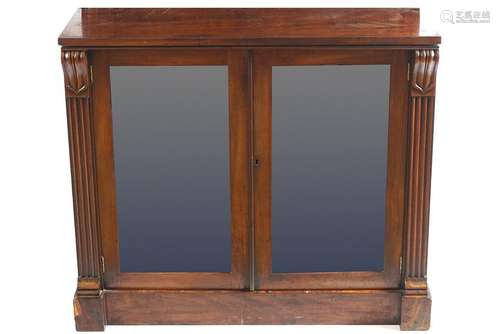 WILLIAM IV PERIOD MAHOGANY BOOKCASE