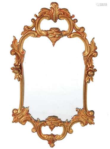 ROCOCO CHIPPENDALE STYLE PIER MIRROR