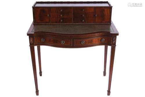 EDWARDIAN PERIOD MAHOGANY WRITING TABLE