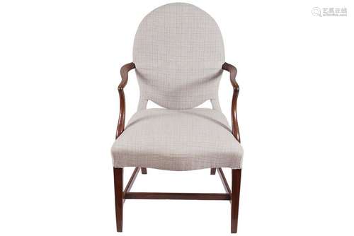 GEORGE III PERIOD  MAHOGANY HEPPLEWHITE CHAIRS