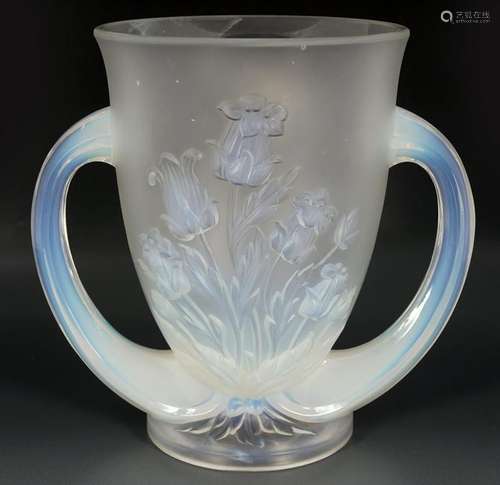 FRENCH ART GLASS VASE