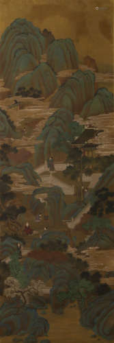 A Chinese Painting, Qiu Ying Mark