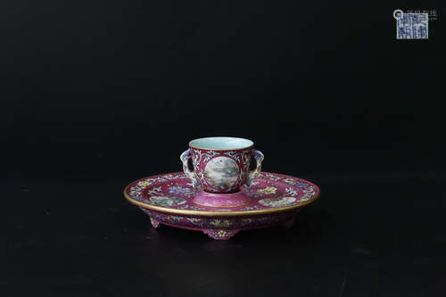 QIANLONG MARK TEA SET