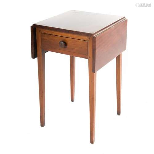 Federal Cherry Drop-leaf Work Table