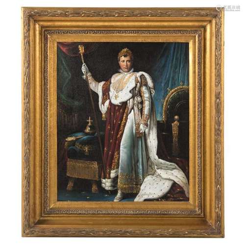 After Ingres. Napoleon Bonaparte as Emperor