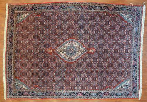 Bijar Carpet, Persia, 9 x 12.5