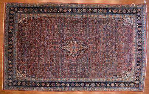 Antique Bijar Carpet, Persia, 10.3 x 16.10