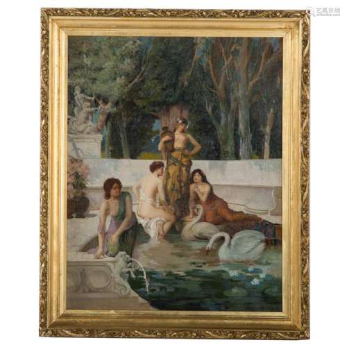 Manner of Sir Lawrence Alma-Tadema. Bathers
