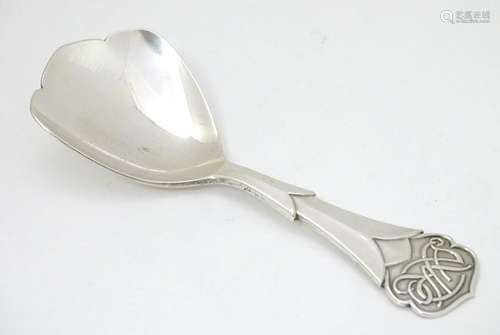 An Advertising / Souvenir  Dutch Art Deco caddy spoon