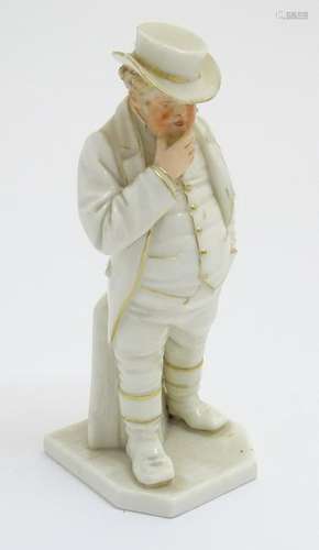 A Royal Worcester figure of John Bull by James Hadley,