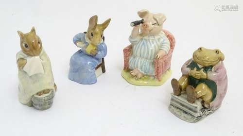 A group of four Beswick Beatrix Potter figures to