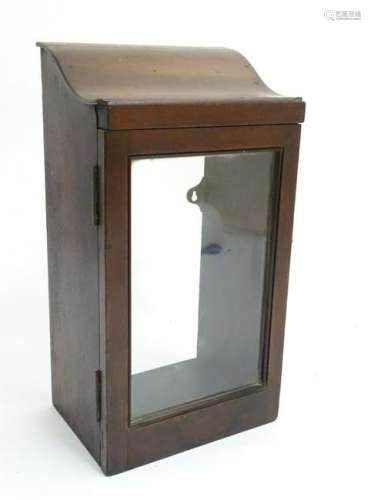 Late 18thC lantern box : an unusual wall mountable