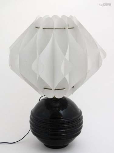 Art Deco :  Table lamp, A late Scandinavian Bent