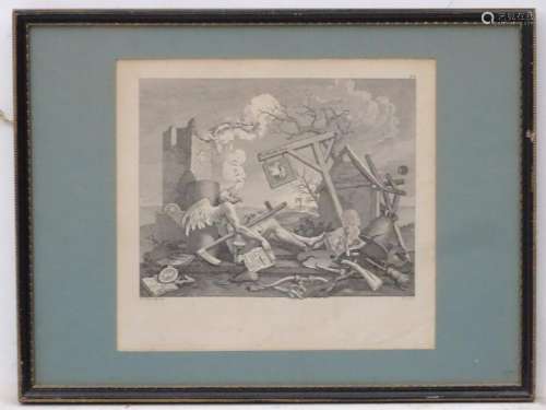 William Hogarth (1697-1764), Monochrome etching and